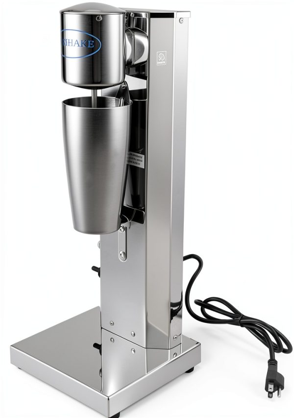 Milkshake Maker WoopJeem 110V Steel Single-Head Blender Silver-2