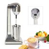 Milkshake Maker Drink Mixer Machine Stainless Steel Milk Blender 2 Speed Shaking Beverage Combo Mixing Frother with Cup 500 ml/28.16oz (23000rpm)-1