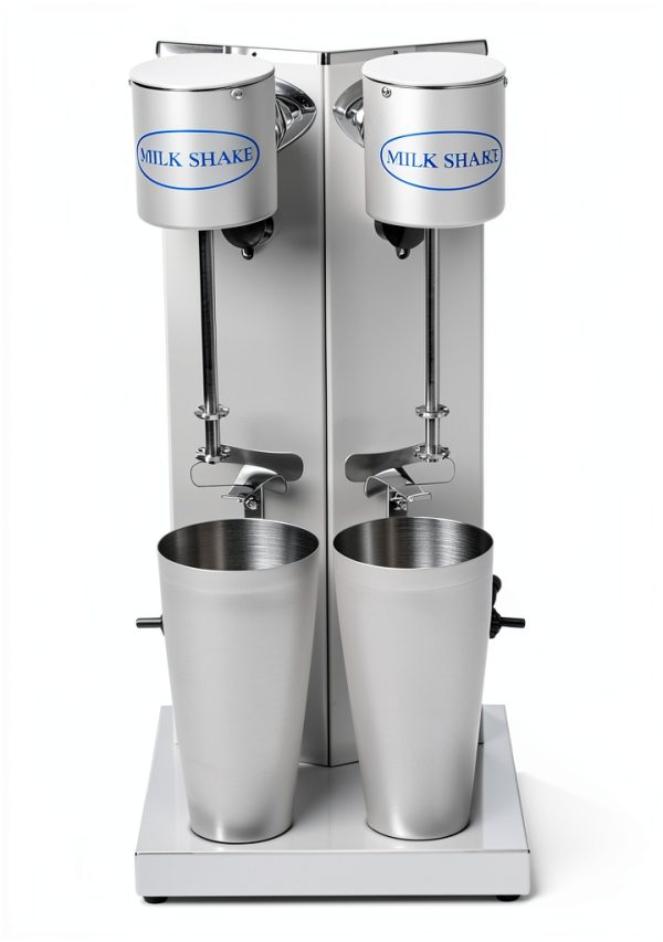 Double Head Milkshake Maker Machine awolsrgiop 180W Dual Speed Cups-1