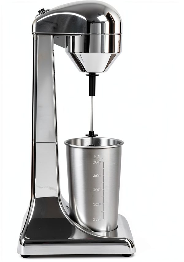 Milkshake Maker Drink Mixer Machine Stainless Steel Milk Blender 2 Speed Shaking Beverage Combo Mixing Frother with Cup 500 ml/28.16oz (23000rpm)-3