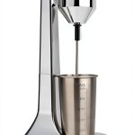Commercial Electric Milk Shaker Maker, 100W 110V Countertop Electric Drink Mixer with Stainless Steel Milkshake Cup Toggle Switch for Two Speeds for Milk Tea Shops, Homes, Coffee Shops-0