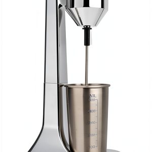 Commercial Electric Milk Shaker Maker, 100W 110V Countertop Electric Drink Mixer with Stainless Steel Milkshake Cup Toggle Switch for Two Speeds for Milk Tea Shops, Homes, Coffee Shops-0