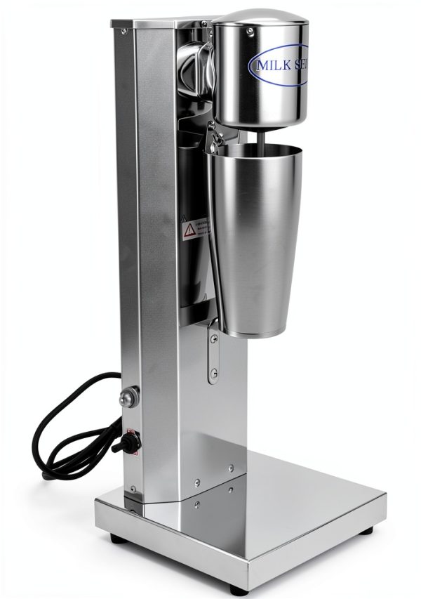 Milkshake Maker WoopJeem 110V Steel Single-Head Blender Silver-4
