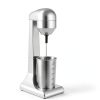 Commercial Electric Milk Shaker Maker, 100W 110V Countertop Electric Drink Mixer with Stainless Steel Milkshake Cup Toggle Switch for Two Speeds for Milk Tea Shops, Homes, Coffee Shops-5