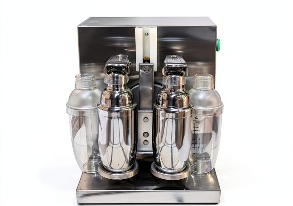 Automatic Milk Tea Shaking Machine INTBUYING Double Station 120W Cups-7