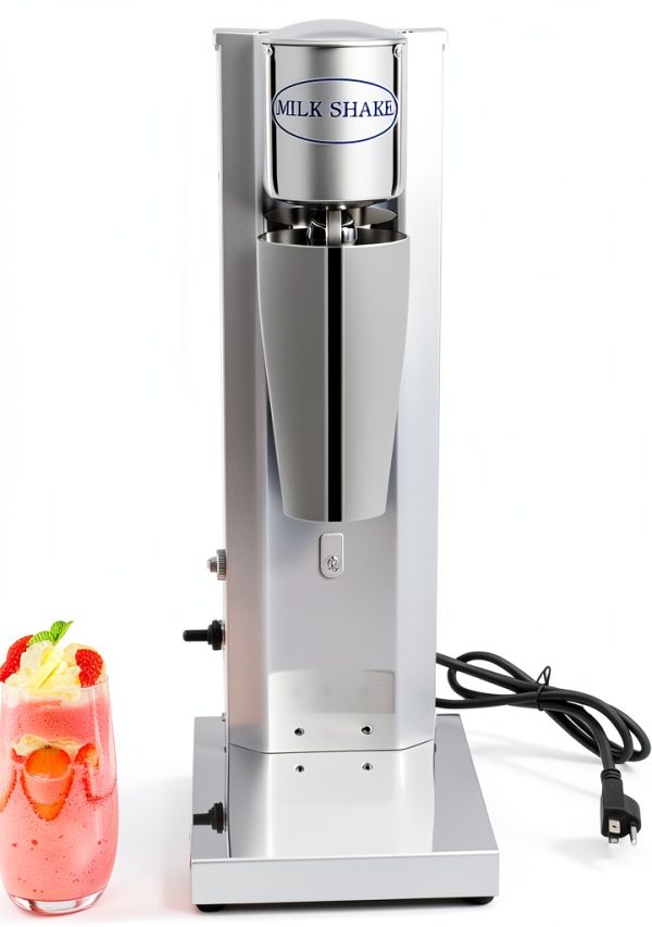 Milkshake Maker WoopJeem 110V Steel Single-Head Blender Silver-0
