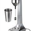 Commercial Electric Milk Shaker Maker, 100W 110V Countertop Electric Drink Mixer with Stainless Steel Milkshake Cup Toggle Switch for Two Speeds for Milk Tea Shops, Homes, Coffee Shops-8