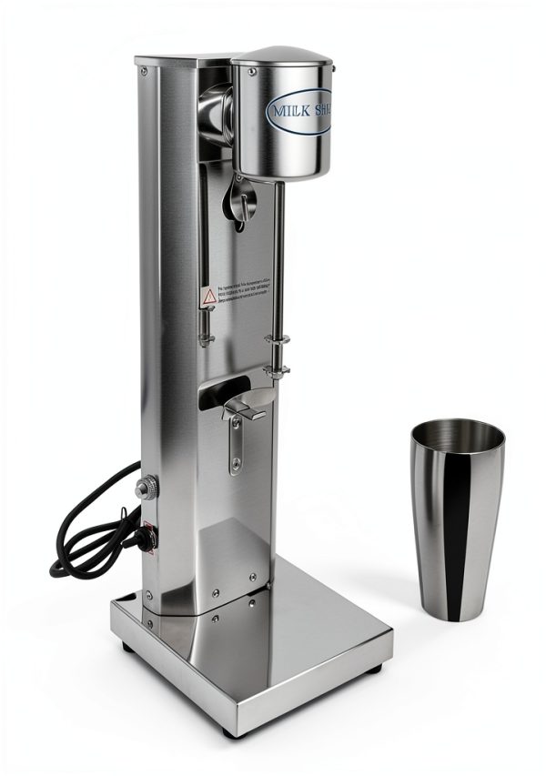 Milkshake Maker WoopJeem 110V Steel Single-Head Blender Silver-1
