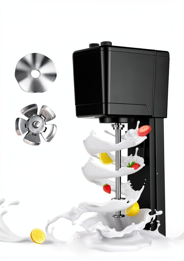 Milkshake Maker Machine, 375W Commercial Milk Shake Maker Mixer, Single Head Drink Mixer Blender Machine, 3-Speed Milkshake Blender with 27.7oz Stainless Steel Cup for Commercial-5