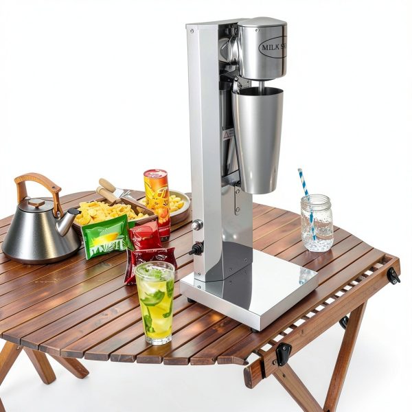Milkshake Maker Mejuv 180W Stainless Steel Blender 650ml Capacity-1
