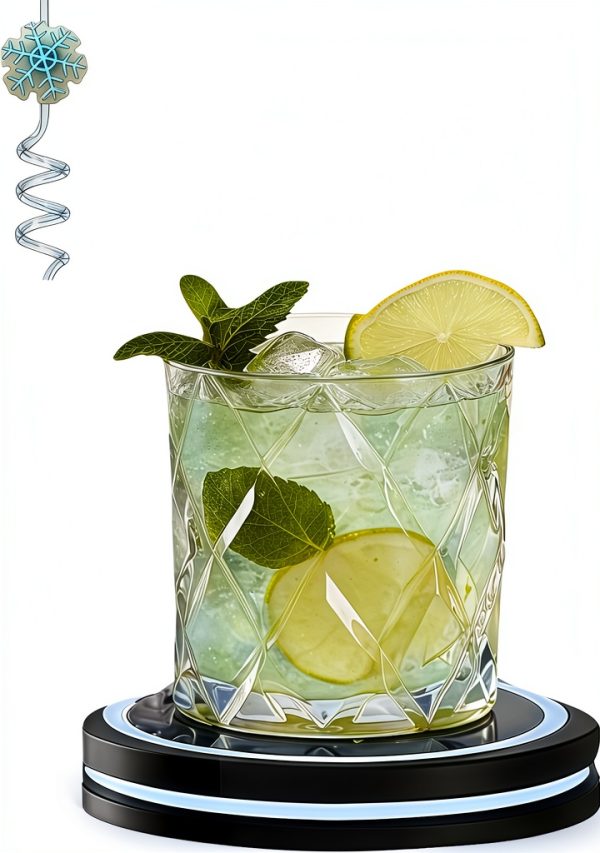 Smart Coaster 20 Generic Cocktail Mixer – Portable LED Mixology-0