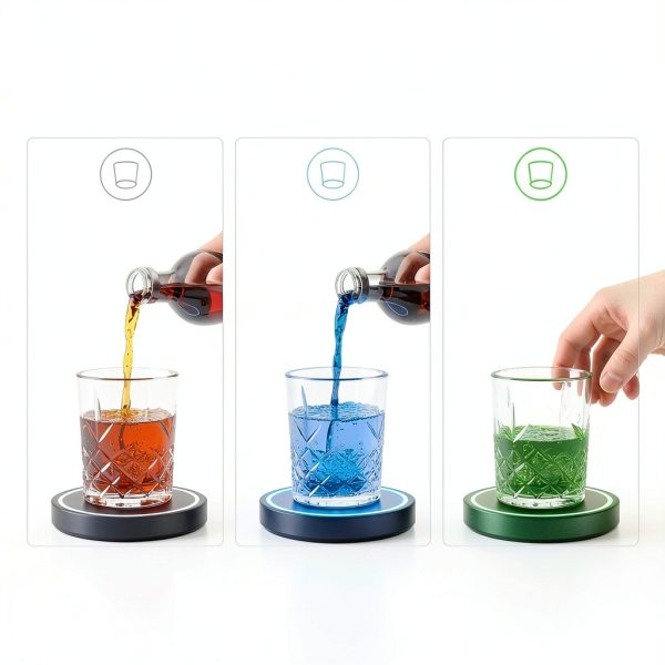 Smart Coaster 2.0 Cocktail Machine by VIOOPDSI - Stainless Steel Smart-1