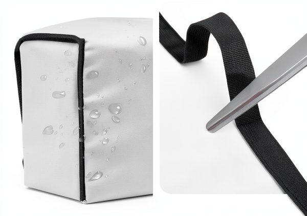 Slushie Machine Cover EiiJugaloo Nylon Lid for Ninja FS301 Silver-2