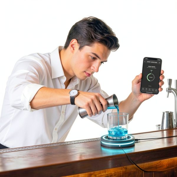 Smart Coaster 20 Generic Cocktail Mixer – Portable LED Mixology-3
