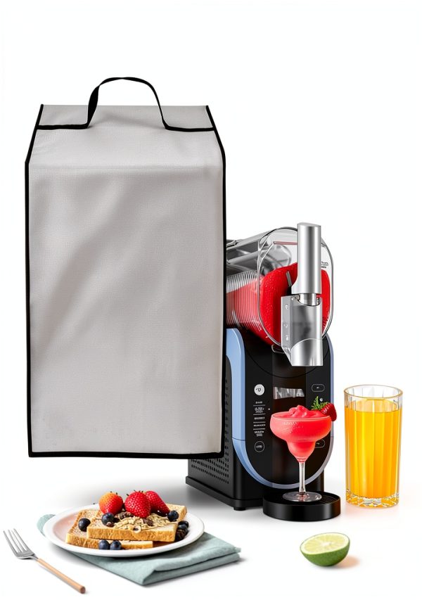 Slushie Machine Cover EiiJugaloo Nylon Lid for Ninja FS301 Silver-5