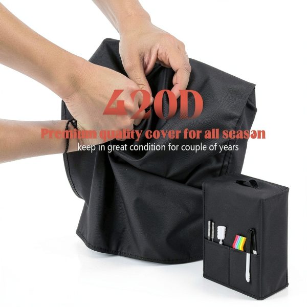 Dust Cover Letsteel 420D Oxford for Ninja FS301 Slushie Machine Black-6
