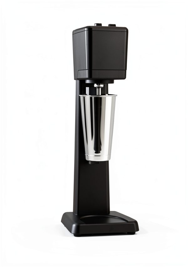 Milkshake Maker Machine, 375W Commercial Milk Shake Maker Mixer, Single Head Drink Mixer Blender Machine, 3-Speed Milkshake Blender with 27.7oz Stainless Steel Cup for Commercial-1